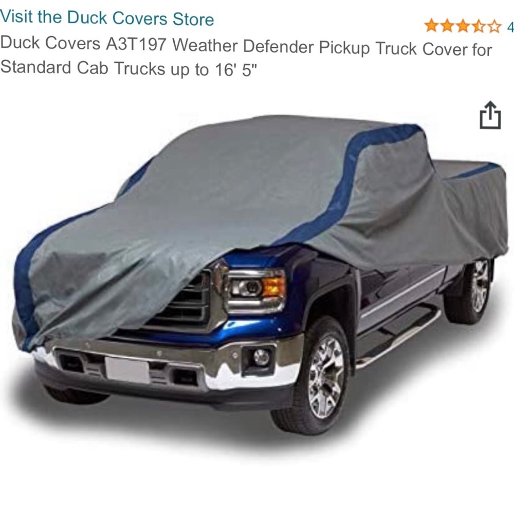 Standard truck bed cover Item A3T197